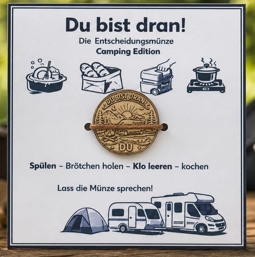 Entscheidungsmünze camper - camper,