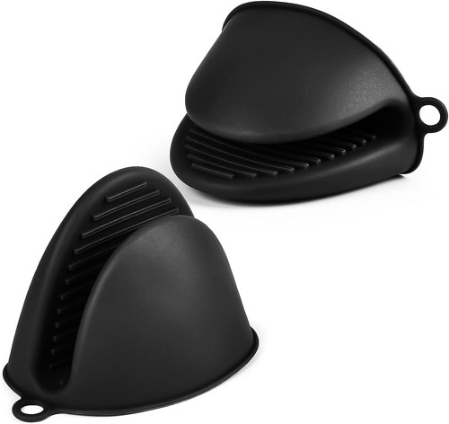 Paar silikon ofenhandschuhe - silikon,