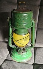 Feuerhand Sturmkappe 276 Baby Special Petroleumlampe grün/gelb Jena Glas