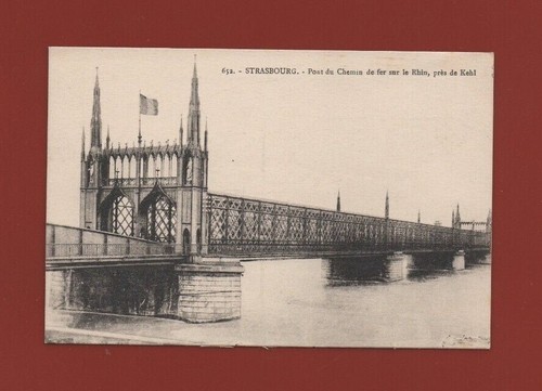 Strasbourg eisenbahnbrücke - strasbourg,