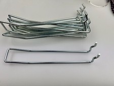 Lochplattenhaken, Blisterhaken, 30 Stück, ca. 160mm lang