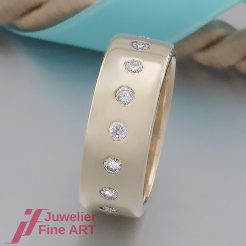 Halb memoire brillant ring mit - brillant-ring,