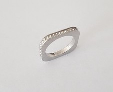 DKNY Damen Ring Edelstahl mit