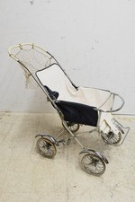 Q45A42- Vintage Kinderwagen Puppenwagen verstellbar 1960er Jahre