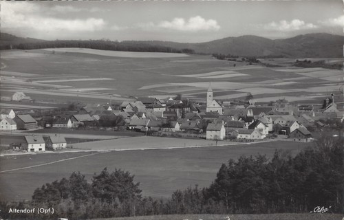 Alte ansichtskarte - alte, sw