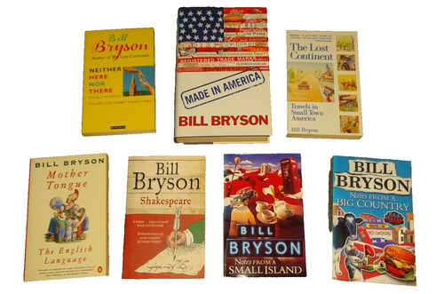 Bill bryson paperbacks - 7x, *paperbacks*
