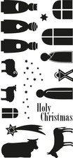 Clear Stamps "Krippe"