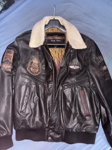 Nickelson flieger leder jacke - flieger,