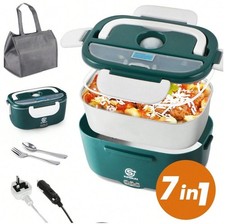 SUPERLEX Original Elektrisch Beheizte Brotdose für Auto Büro Lebensmittel Warm Behälter