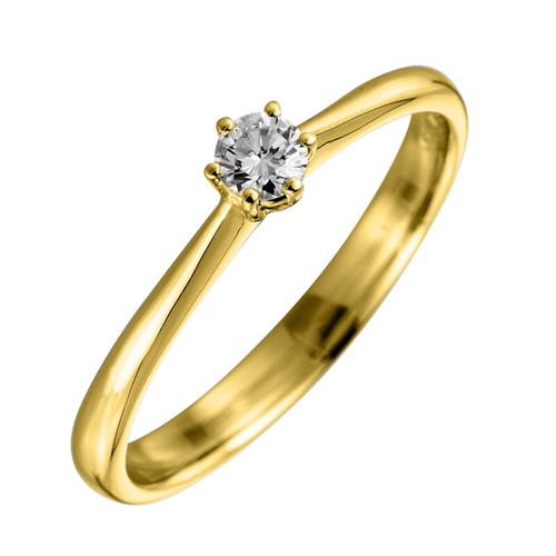 Echt gold 585 brillant - echt,
