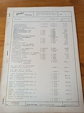 Ersatzteilliste Güldner AF 15