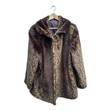 Webpelzmantel Damen Gr 44