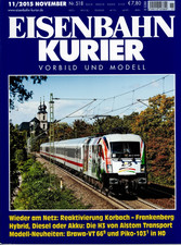 Eisenbahn Kurier 11/2015