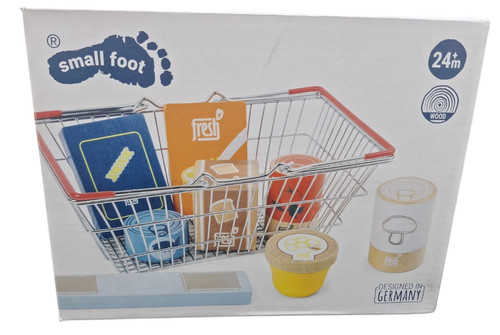 Einkaufskorb mit lebensmittel - einkaufskorb,