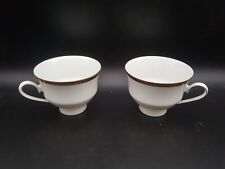 Bareuther Waldsassen Bavaria Kaffee Tee Tasse 2er Set Nr. 111 Goldrand neuwertig