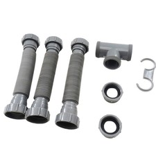 All in One Double Basin Sink