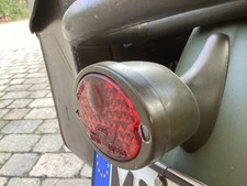 Hella Schwanenhals Rücklicht DKW Maico NSU Zündapp Vespa original Haltering