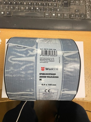 Würth epdm dichtband - würth, aussen