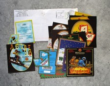 Etiketten Bier Brauerei Wittmann Landshut Abitur 1998 ABIER