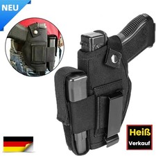 Taktisch Universal Gürtel Waffenhalter PistoleHalfter Verdeckter Holster Schwarz
