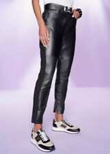 NEU! Premium Lederhose Reg.€199,- Leggings Lammleder 100% Leder Nappaleder
