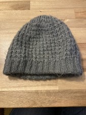 COS Mütze Grau Mohair