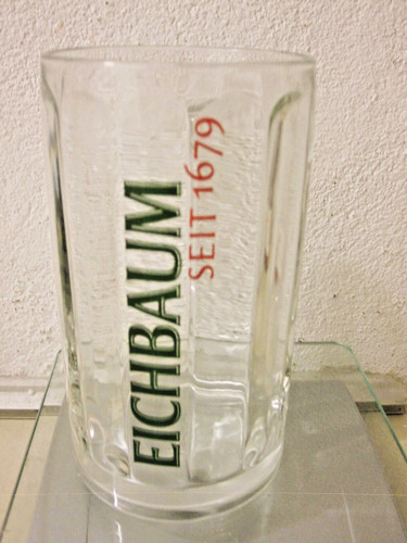 Glas bierhumpen mit henkel - glas,