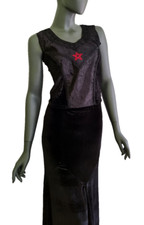 Corsagentop Schnürung Samt