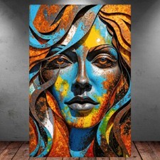 LEINWAND BILD ER XXL ABSTRAKT