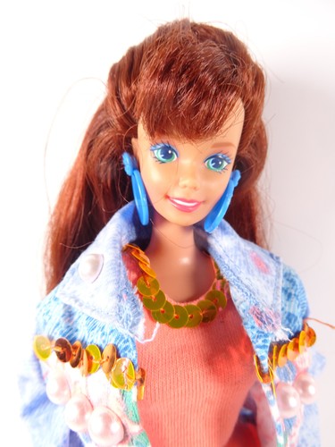Vintage barbiepuppe paint - barbiepuppe,