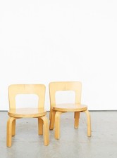 Paar Alvar Aalto Kinderstühle