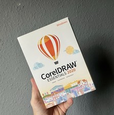 COREL CorelDRAW Essentials 2020, Windows 10 Deutsch DVD Box Hobby Grafikprogramm
