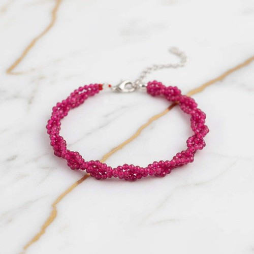 Rubin armband edelstein - rubin,