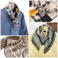 Seiden-Baumwolle-Tuch 65/65 cm