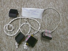 Trapeztampen MIT Klettverschluss  verstellbar BIS max.90cm mit Tampen