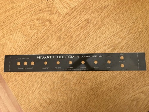 Hiwatt custom studio stage - custom,