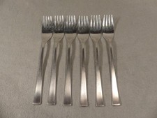 R&B Robbe & Berking York 6 Menü Gabeln 19 cm 90er Silberauflage