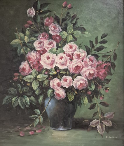 ölgemälde stillleben blumen - Ölgemälde,