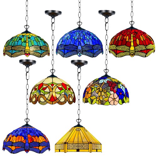 Tiffany stil multicolor - tiffany,