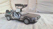 back to the future delorean 1:18 Die-Cast Auto, Sammlergeschenk