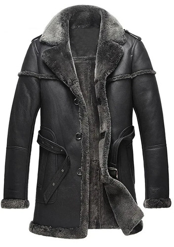 Herren raf schaffell leder - b3,