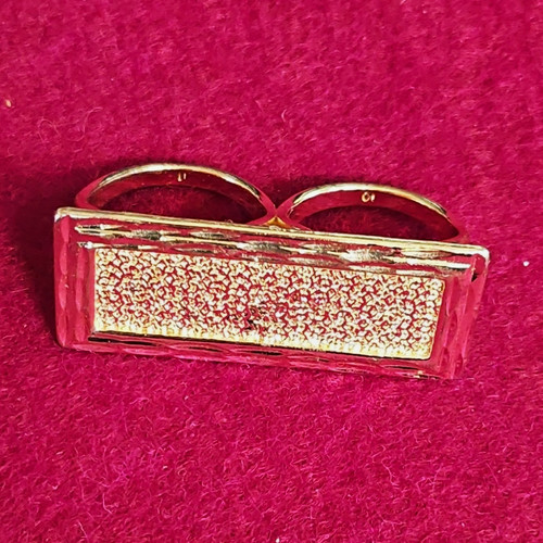 Karat vergoldet zwei finger - karat,
