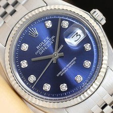 MENS ROLEX DATEJUST 18K WHITE