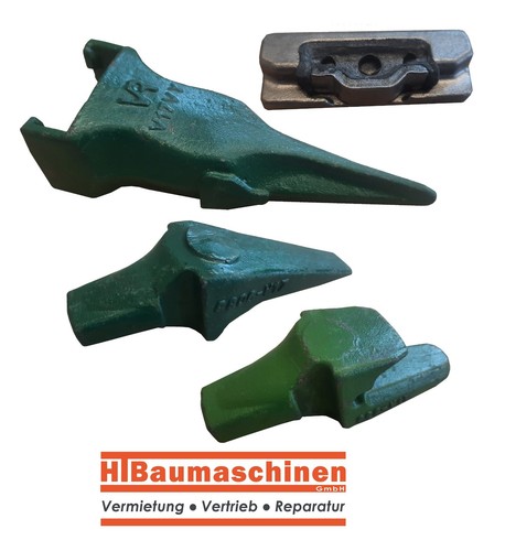 Aufsteckzahn spitz typ vy - aufsteckzahn,