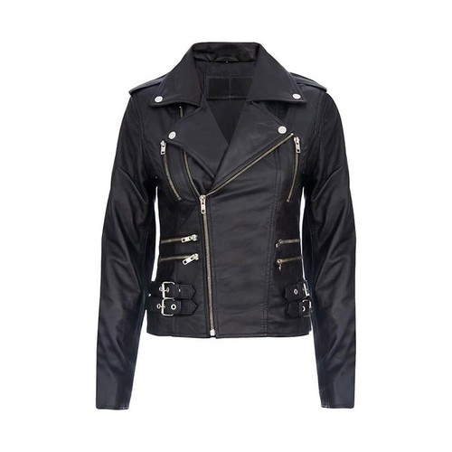 Damen bikerjacke - damen,