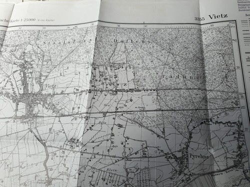 Topographische karten 25 - topographische, 1:25
