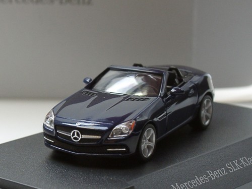 Herpa mercedes slk blau - blau, met