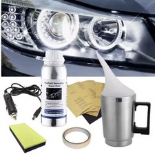 Headlight Polishing Set Auto Headlight Renovator Light Restoration 300ml+Polish