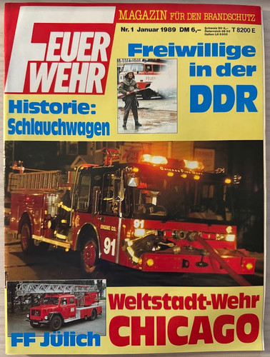 Feuerwehr magazin 1 - feuerwehr, nr.1
