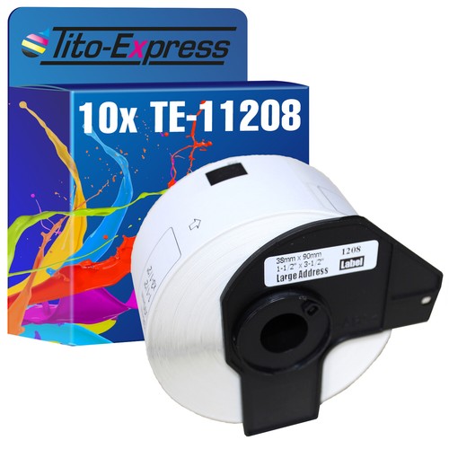 10x etikett für - 10x, brother